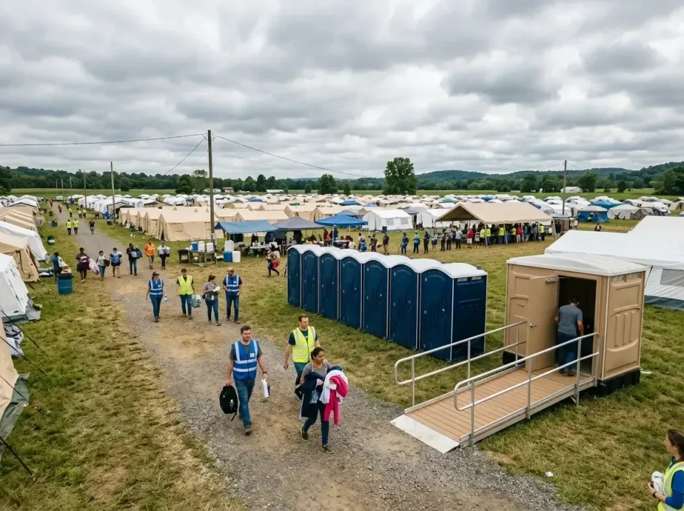 disaster-relief-camp-restrooms-010 — frequently asked questions, Dumpster & Portable Bathrooms Rental in North Manchester, IN